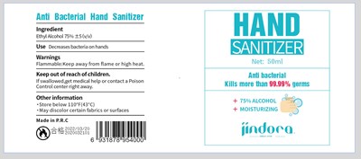50 mL Label (Label 1)